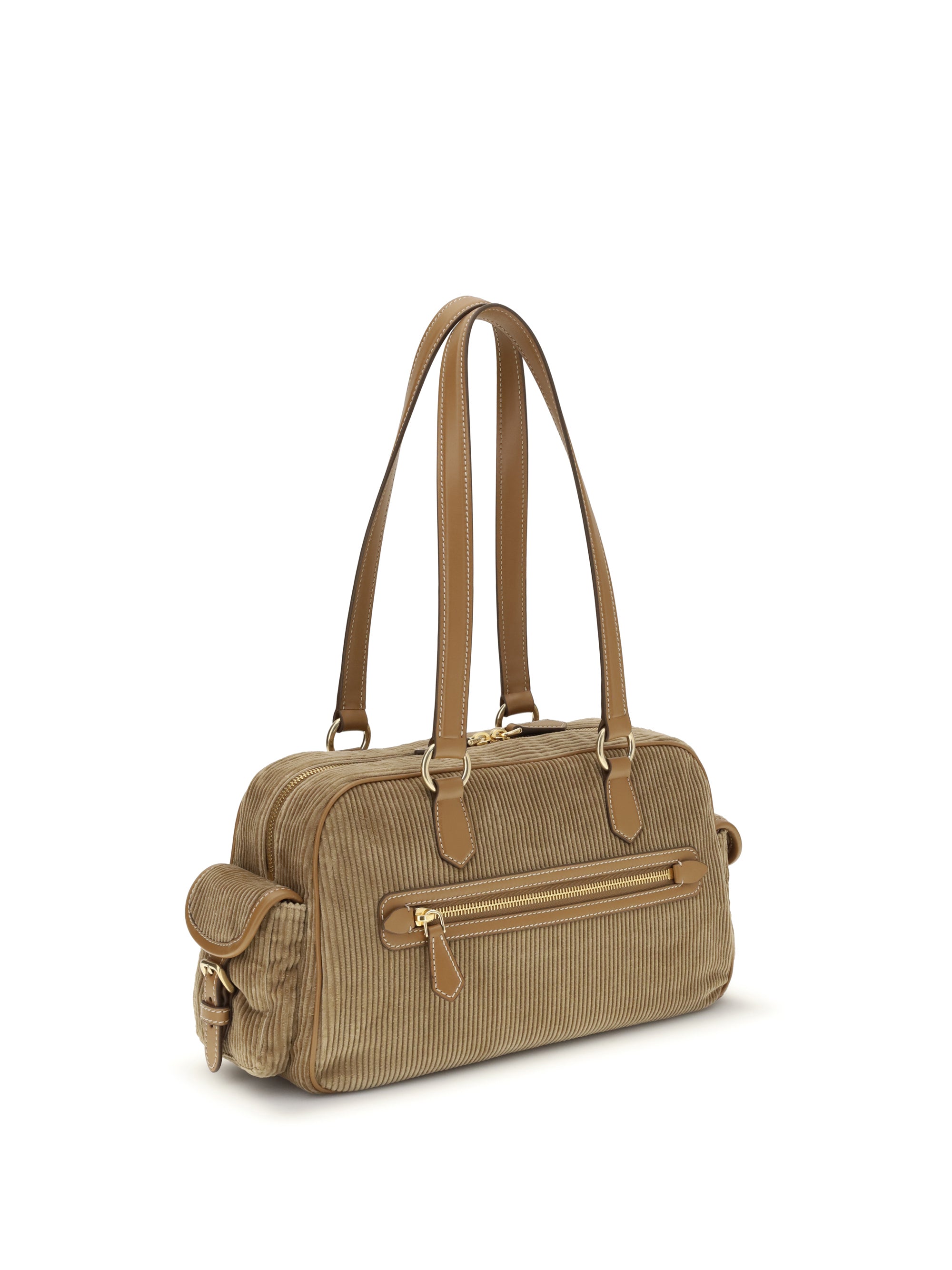 Miu Miu Women Corduroy Shoulder Bag