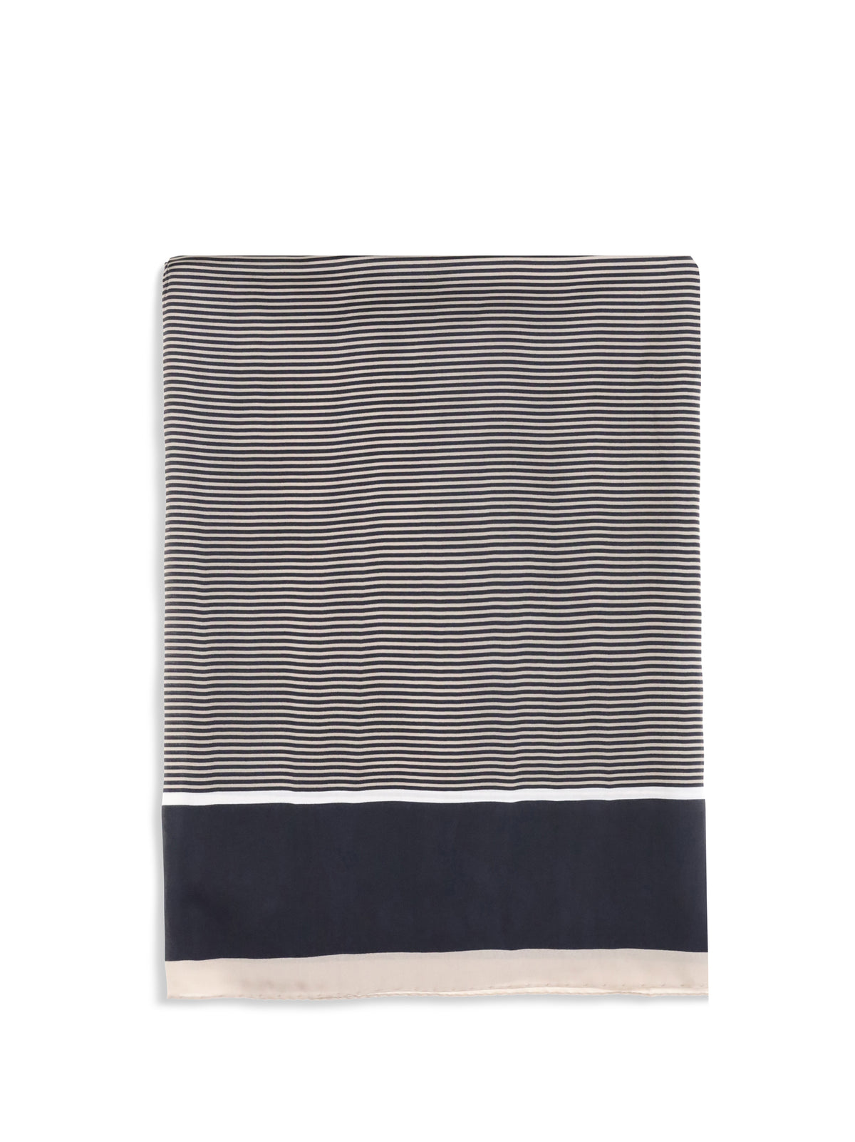 SAINT LAURENT Saint Laurent Women Cassandre Striped Stole