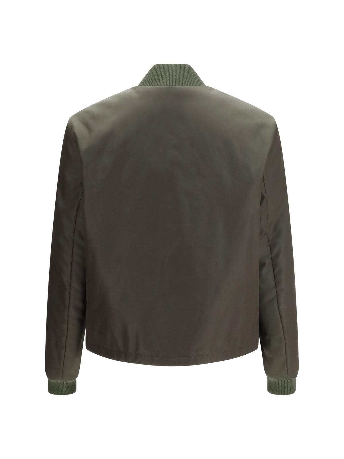 Prada Men Nylon Bomber Jacket