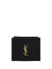 SAINT LAURENT Saint Laurent Women Leather Wallet