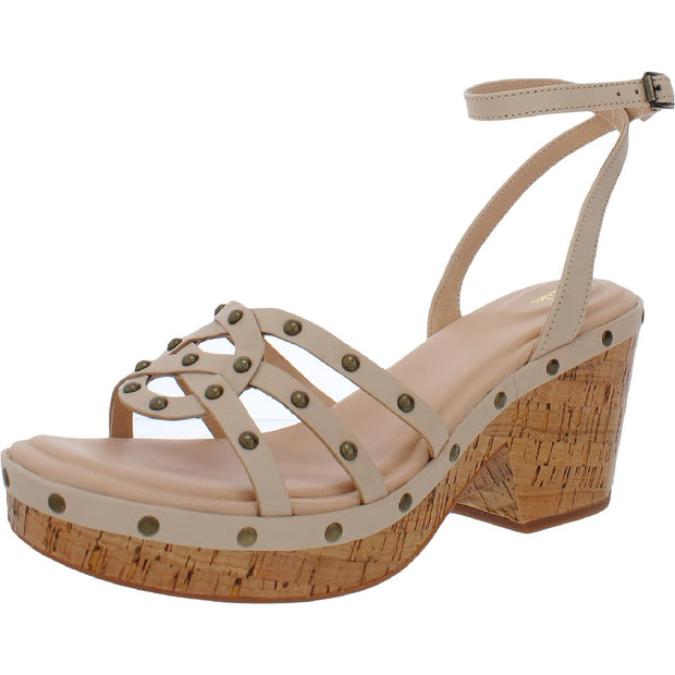 Maritsa 70 Sun Womens Leather Ankle Strap Platform Sandals