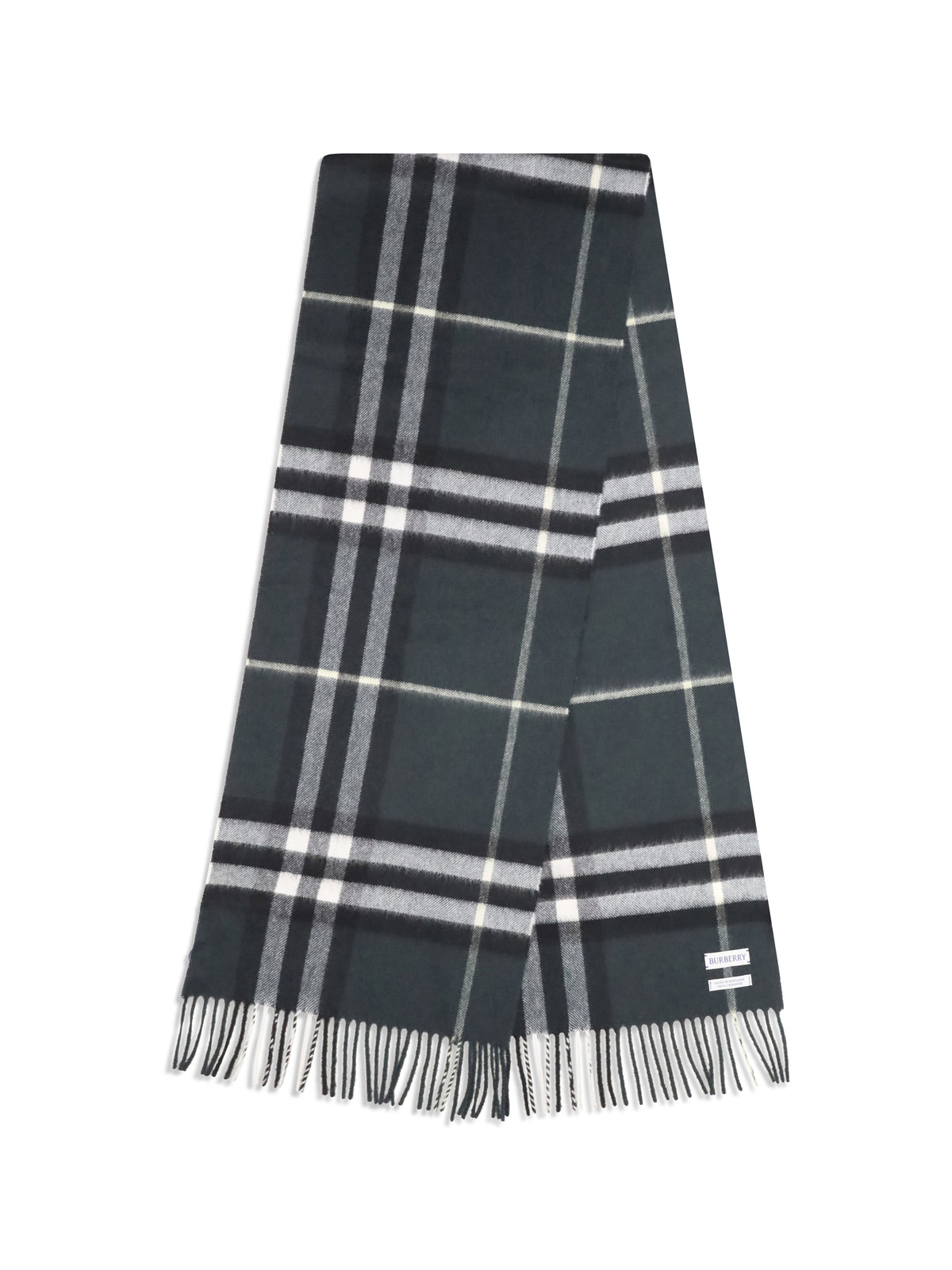 BURBERRY Burberry Men Cashmere Check Scarf
