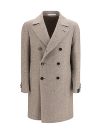 Tagliatore Men Chevron Coat