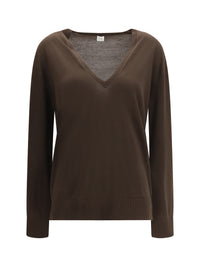TOTEME Toteme Women V-Neck Cashmere-Blend Sweater