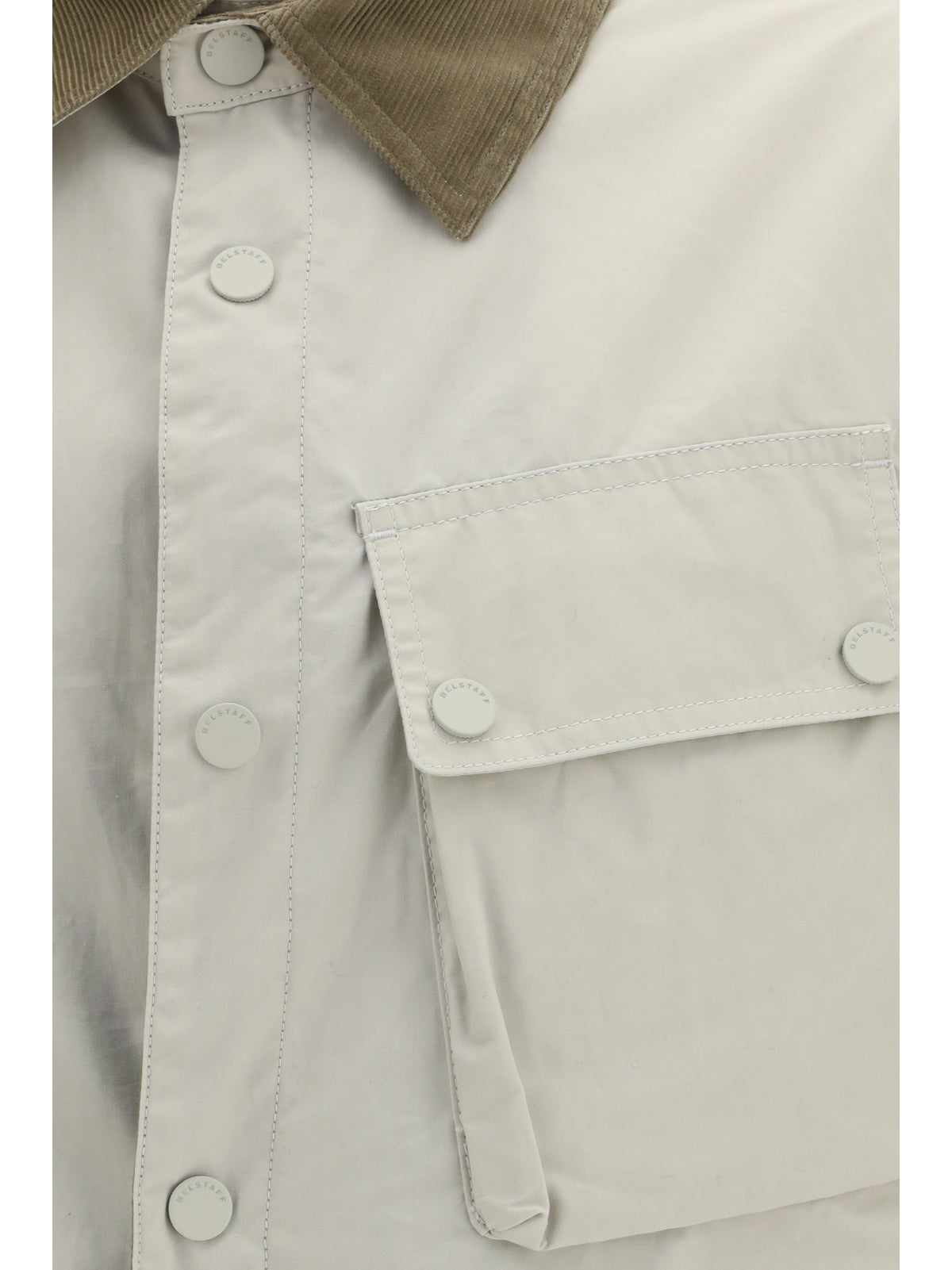 Belstaff Men Ground Jacket With Velvet Collar