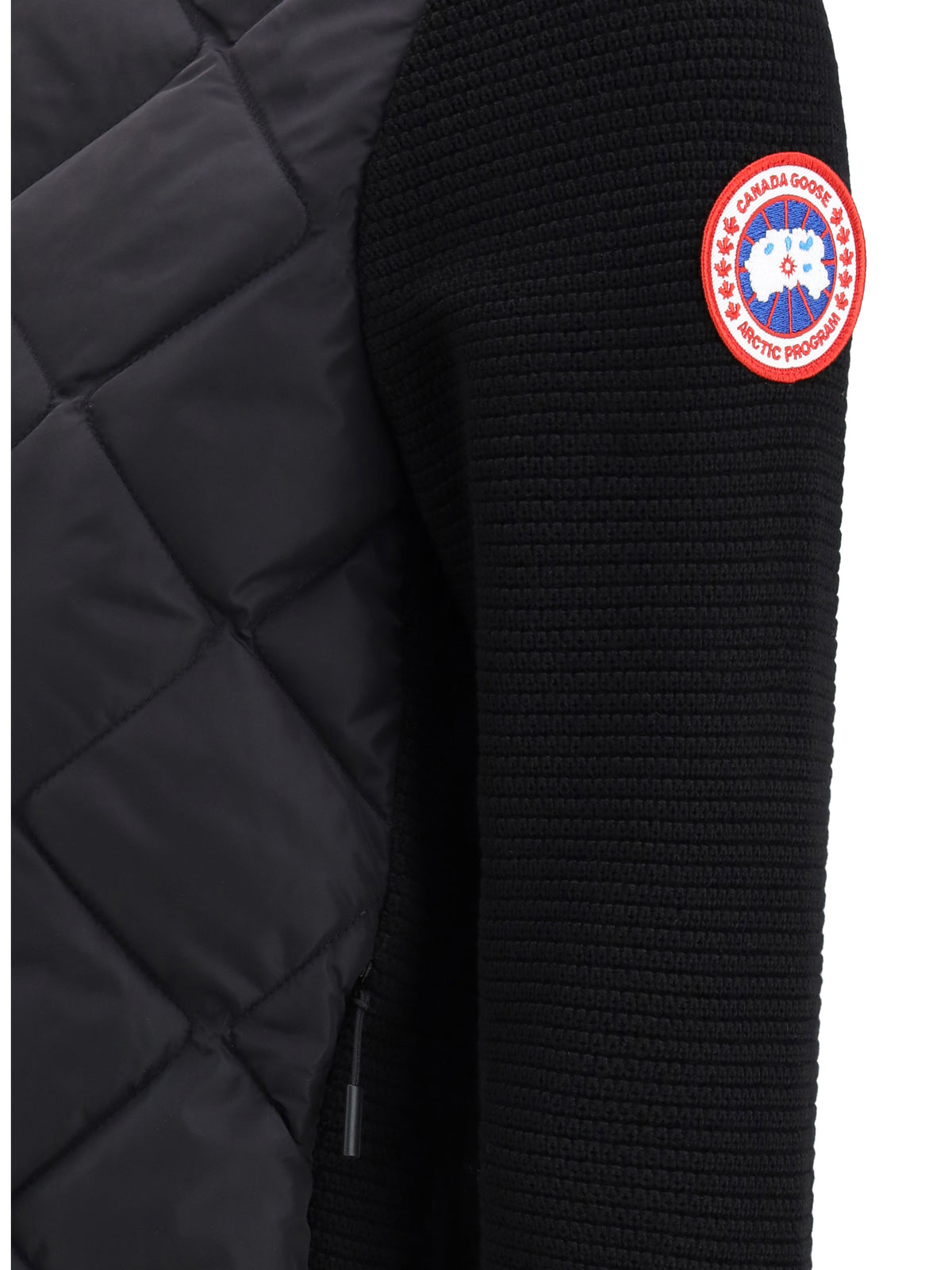 CANADA GOOSE Canada Goose Women Hybridge® Quilted Knit Hooded Down Jacket