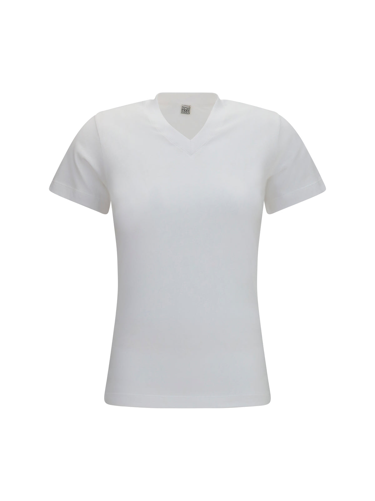 TOTEME Toteme Women V-Neck Cotton Jersey T-Shirt