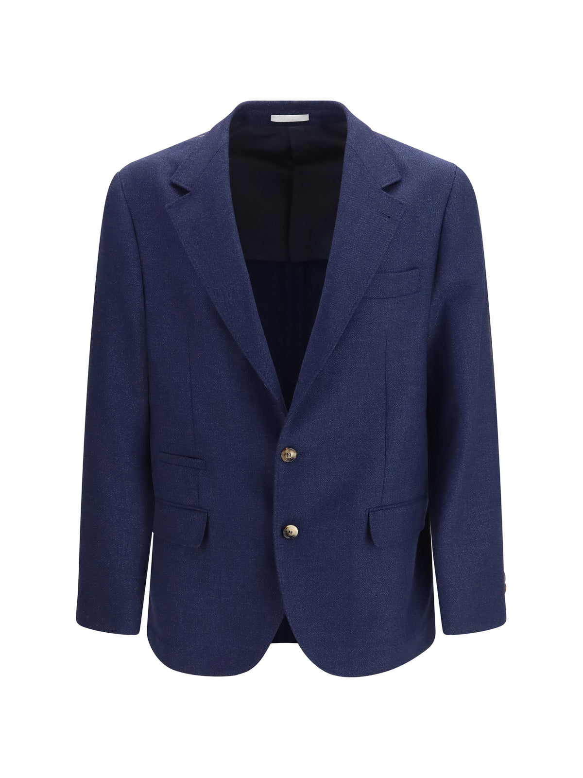 Brunello Cucinelli Men Single Breasted Wool Blazer