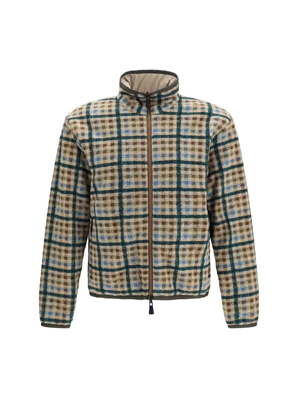 Moncler Grenoble Men Reversible Teddy-Effect Zip Sweatshirt