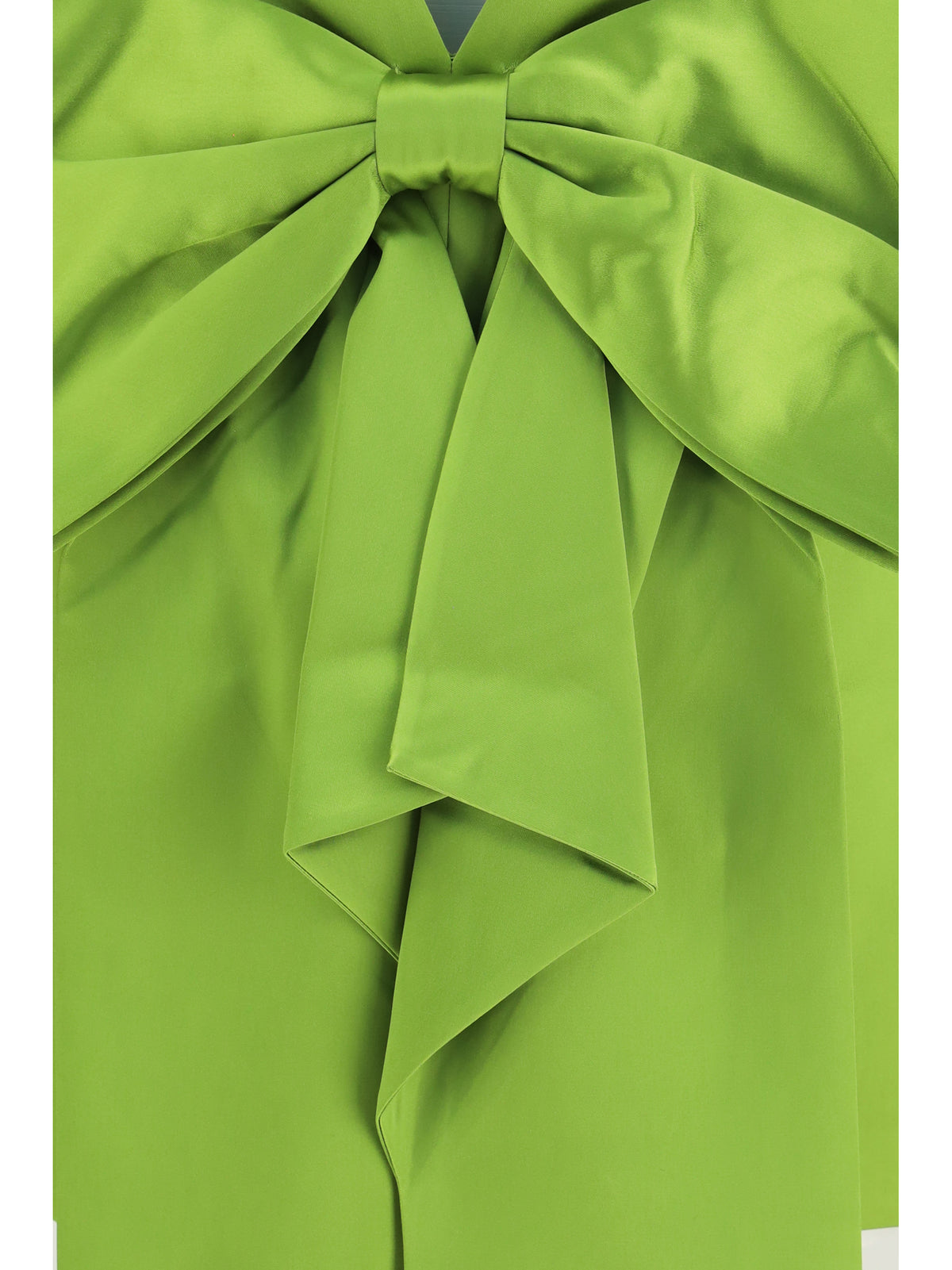 Self-Portrait Women Satin Dress With Back Bow