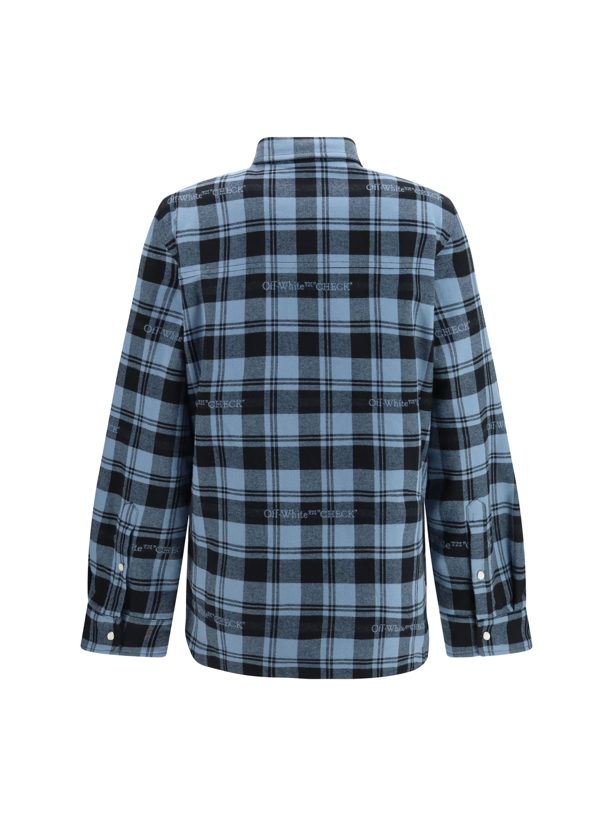 OFF-WHITE Off-White Women Check Flannel Padded Overshirt