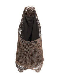 MAGDA BUTRYM Magda Butrym Women Crochet Lace High-Neck Top