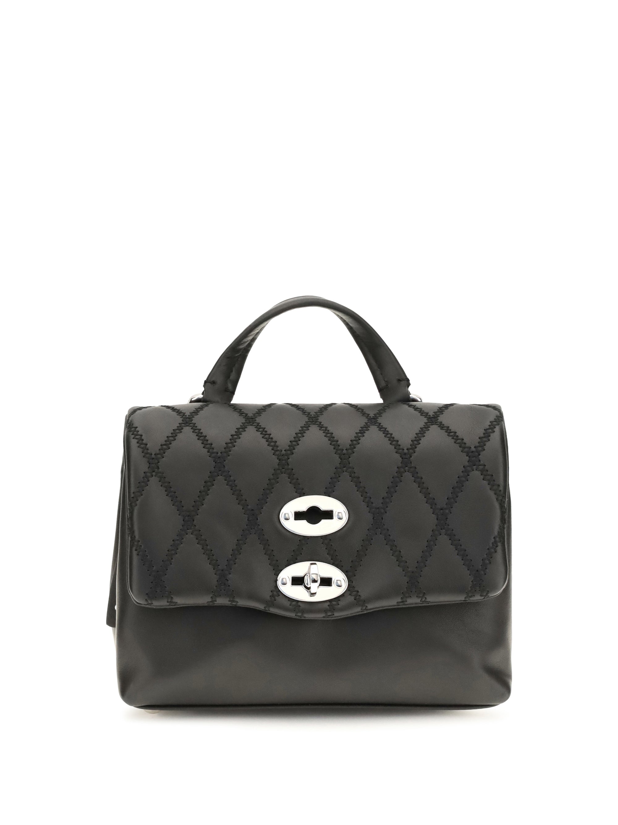 ZANELLATO Zanellato Women Mini Postina Tramè Leather Top Handle Bag