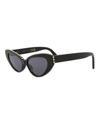 Kimeze Unisex Cat Eye Black Black Smoke Fashion Designer Eyewear