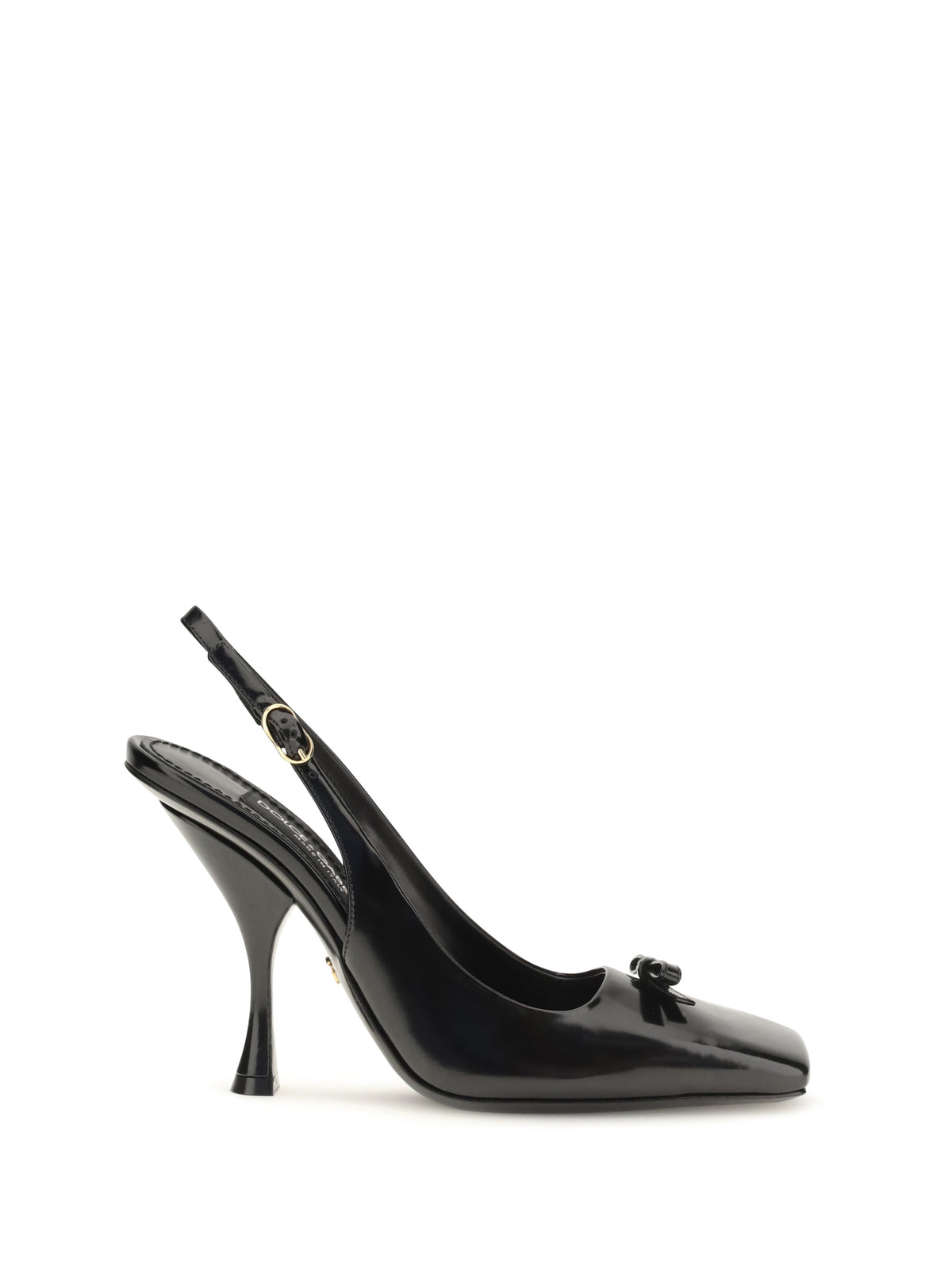 Dolce & Gabbana Women Leather Slingback Pumps