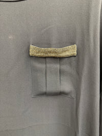 Brunello Cucinelli Fine Knit Round-Neck Embellished Pocket Dress