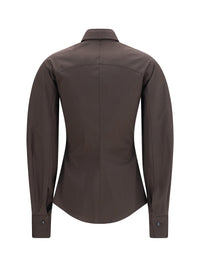 BRUNELLO CUCINELLI Brunello Cucinelli Women Cotton Blend Shirt With Tie