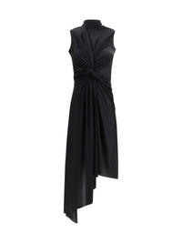 Balenciaga Women Draped Midi Dress
