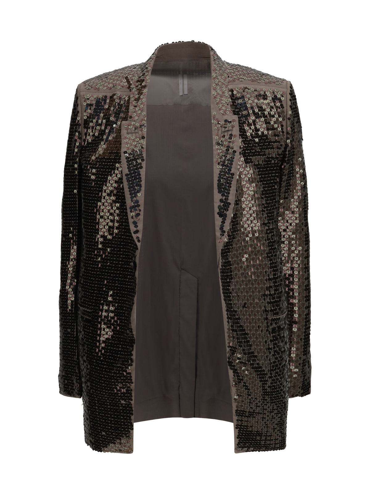 RICK OWENS Rick Owens Women Concordian Embroidered Single-Breasted Jacket