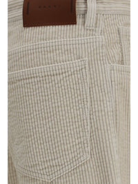 Marni Women Corduroy Flare Pants