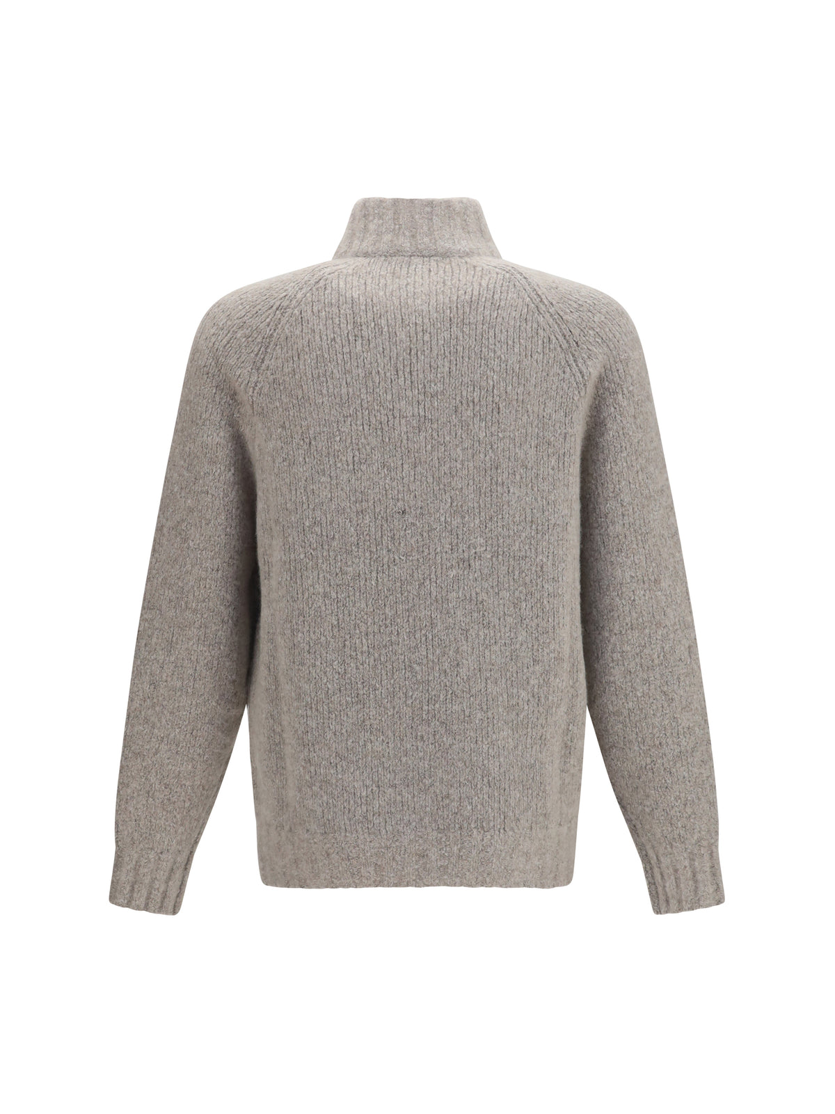 BRUNELLO CUCINELLI Brunello Cucinelli Men High-Neck Cashmere And Silk Cardigan With Zip