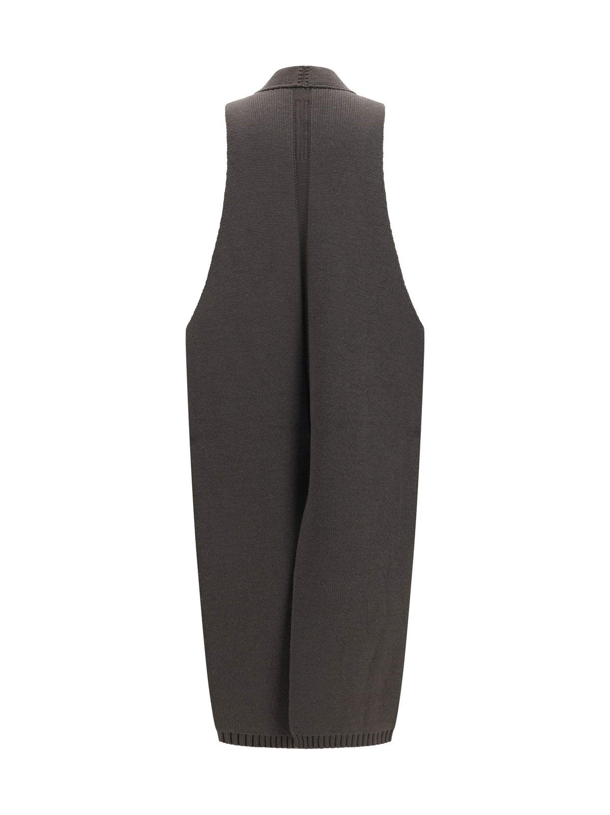RICK OWENS Rick Owens Women Long Wool And Shearling Vest