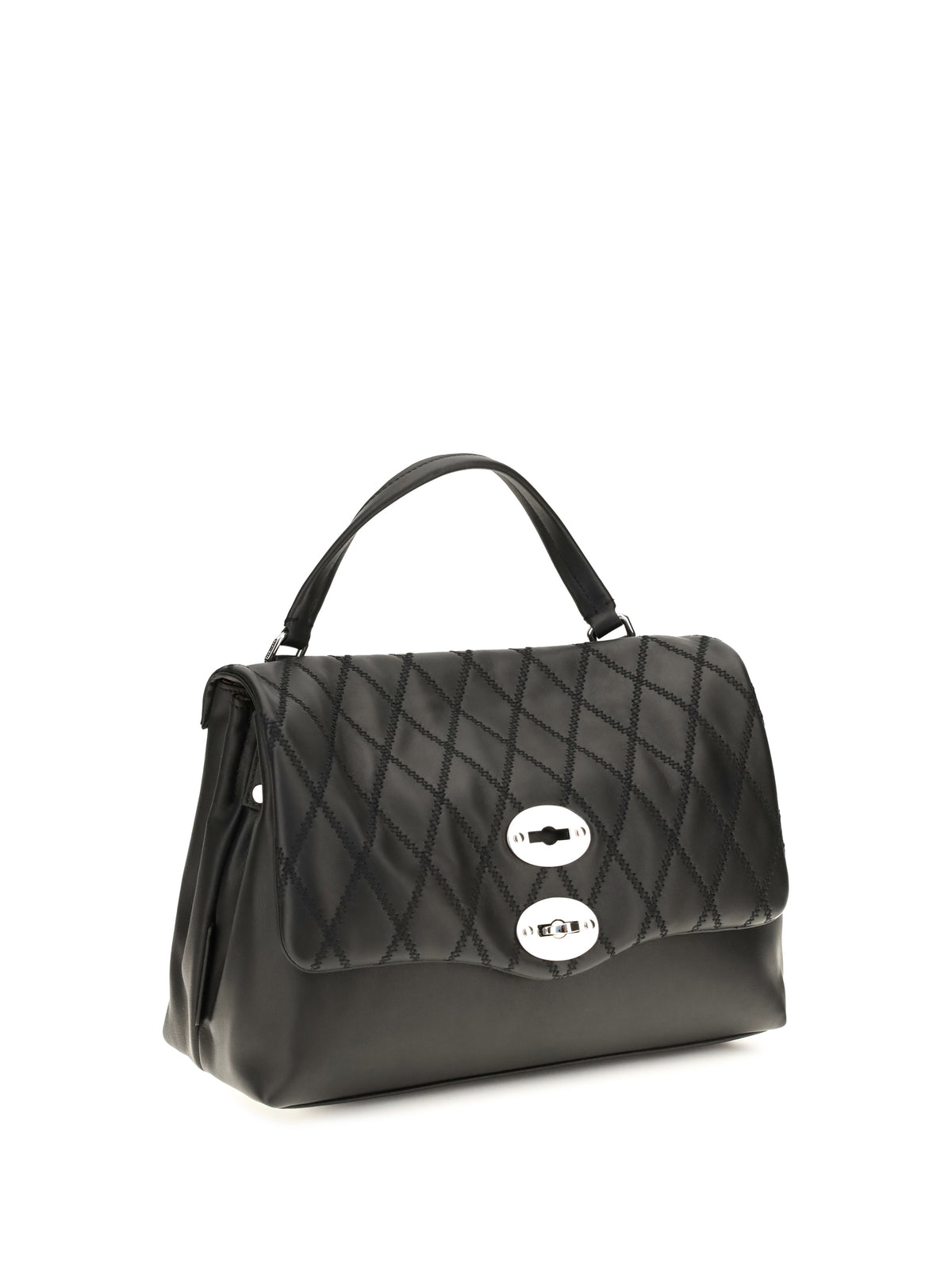Zanellato Women Postina Tramè Leather Top Handle Bag