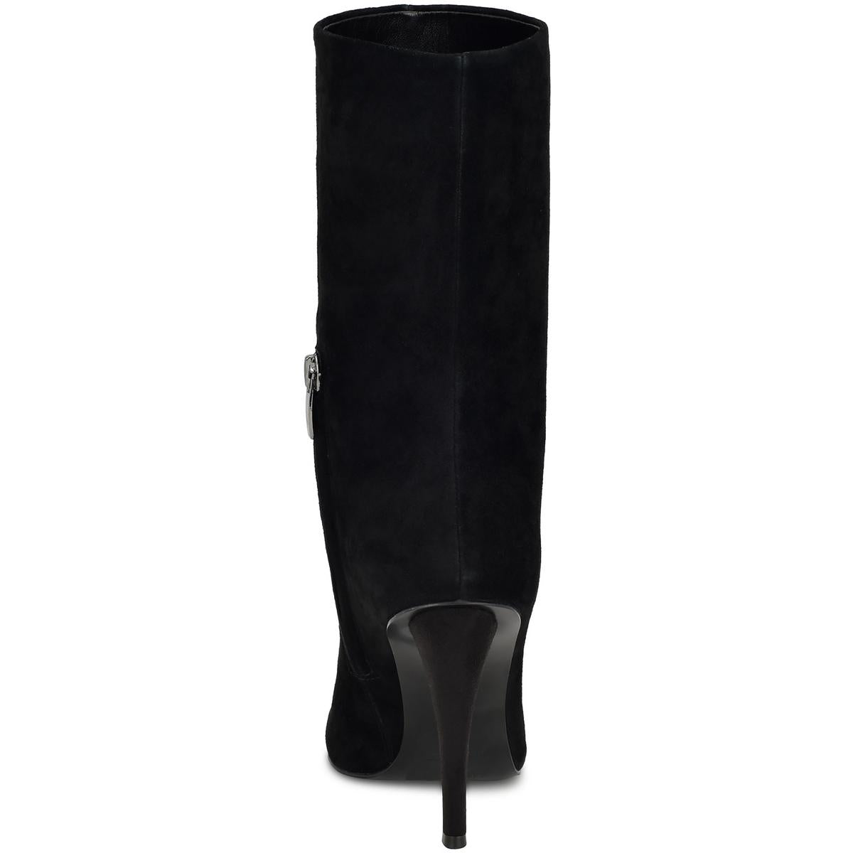Frenchi Womens Heels Pumps Mid-Calf Boots