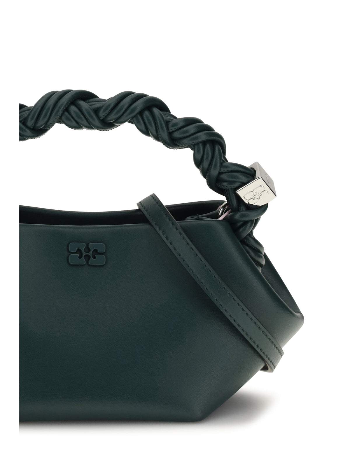 Ganni Women Mini Bou Leather Handbag