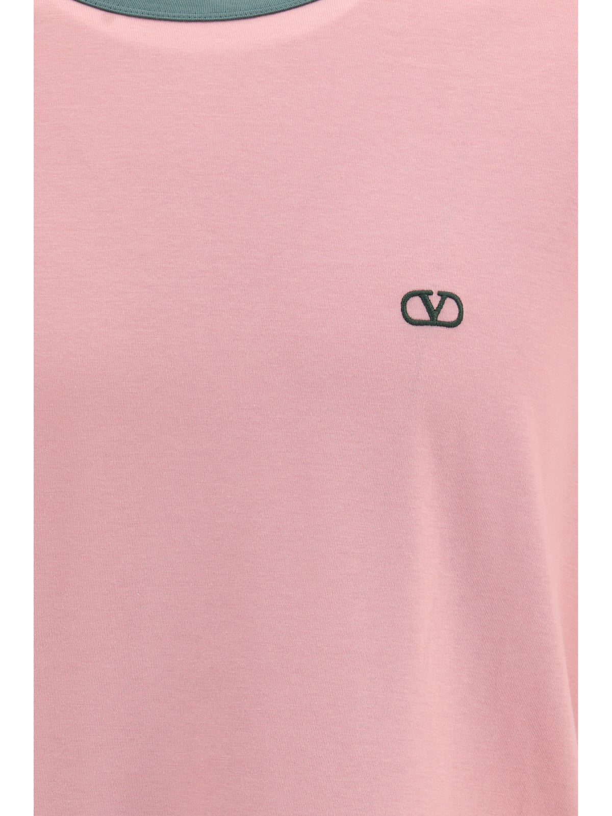 VALENTINO Valentino Men Embroidered Logo Cotton-Jersey T-Shirt