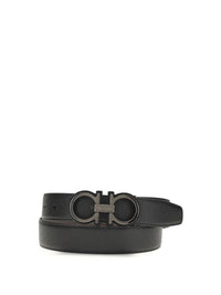 Ferragamo Men Reversible And Adjustable Gancini Belt
