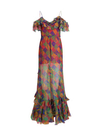Etro Women Long Silk Dress