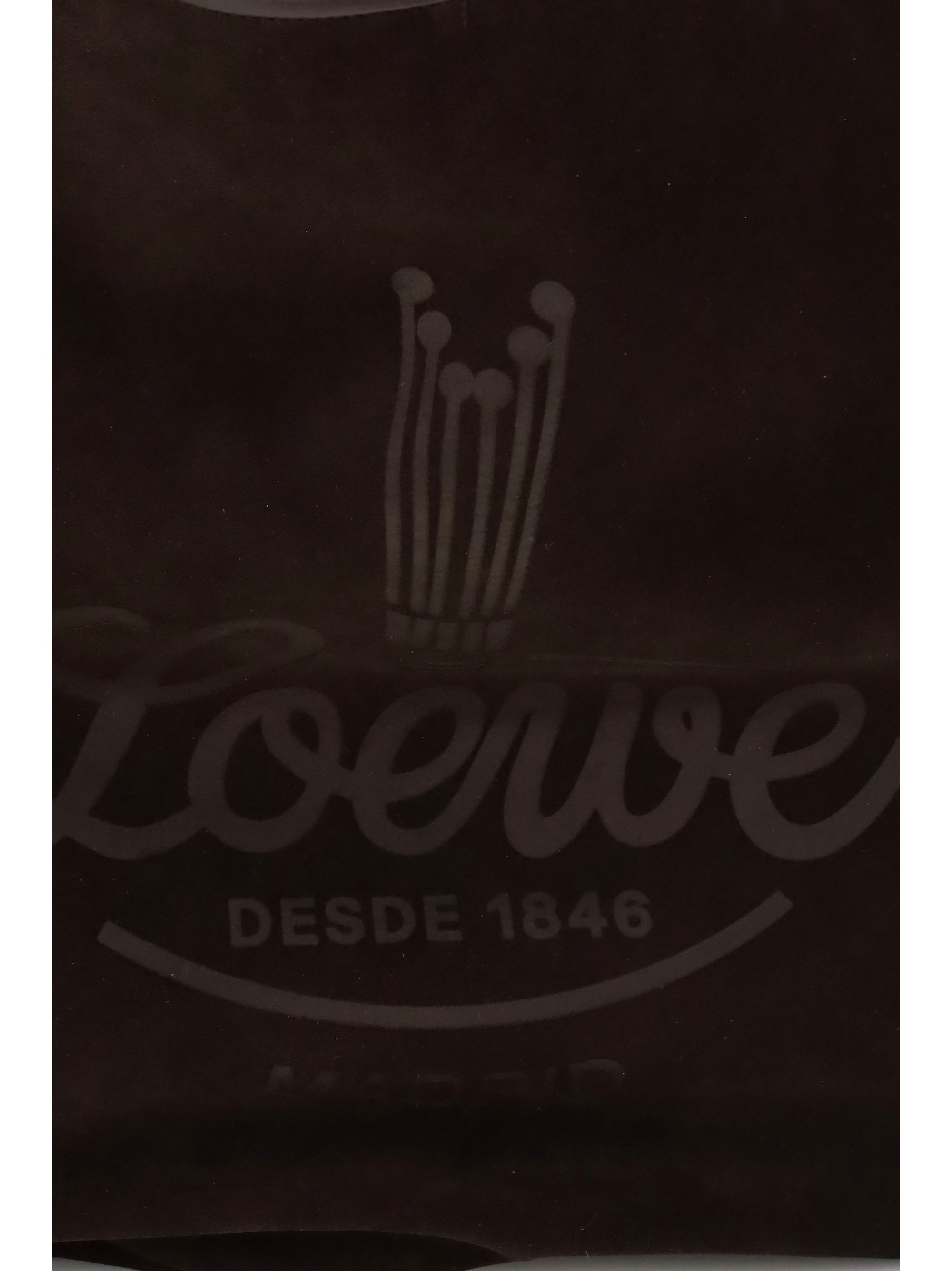 LOEWE Loewe Men Roomy Suede Calfskin Hobo Shoulder Bag