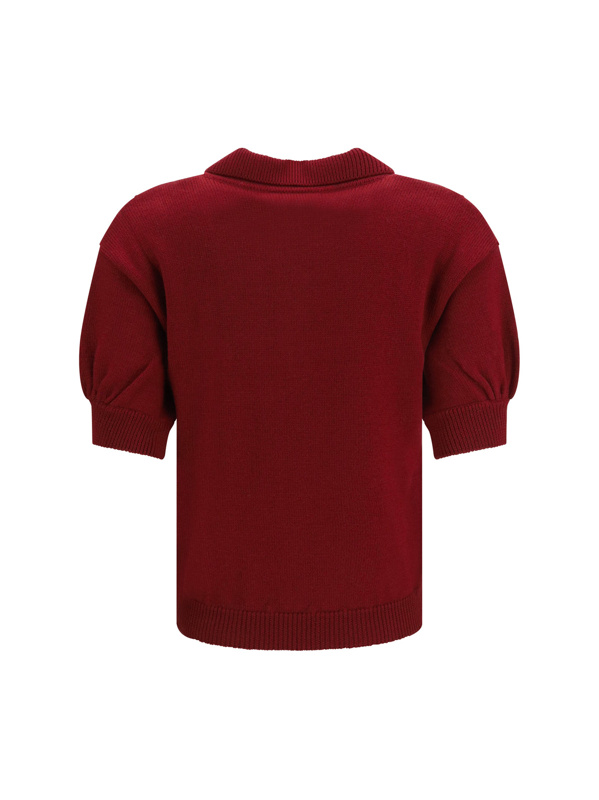 ALESSANDRA RICH Alessandra Rich Women Merino Wool Polo Shirt With Buttons