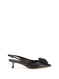 Roger Vivier Women Rose Vivier Slingback Pumps