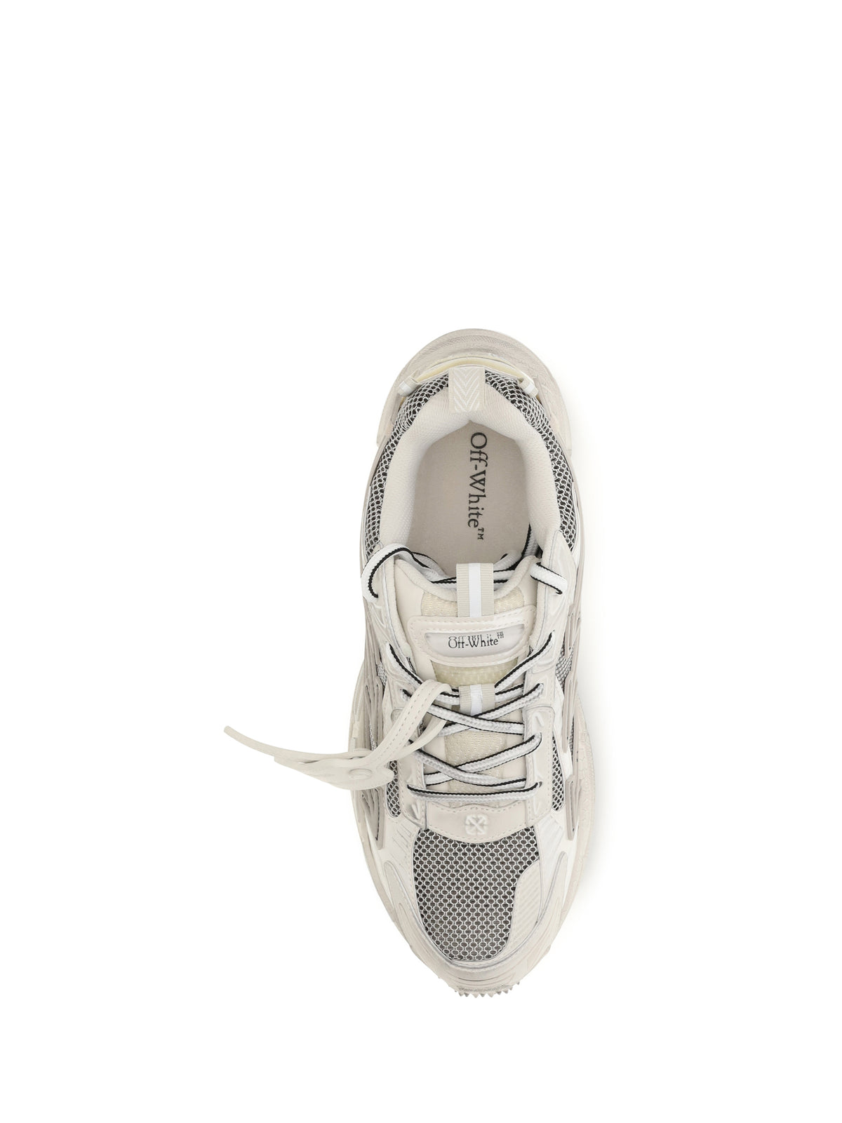 Off-White Men Be Right Back Worn Out Sneakers