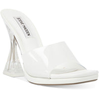 Lipa Womens Comfort Insole Square Toe Mule Sandals