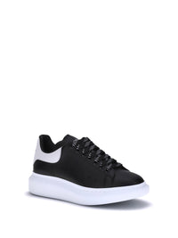 Alexander Mcqueen Men Leather Sneakers