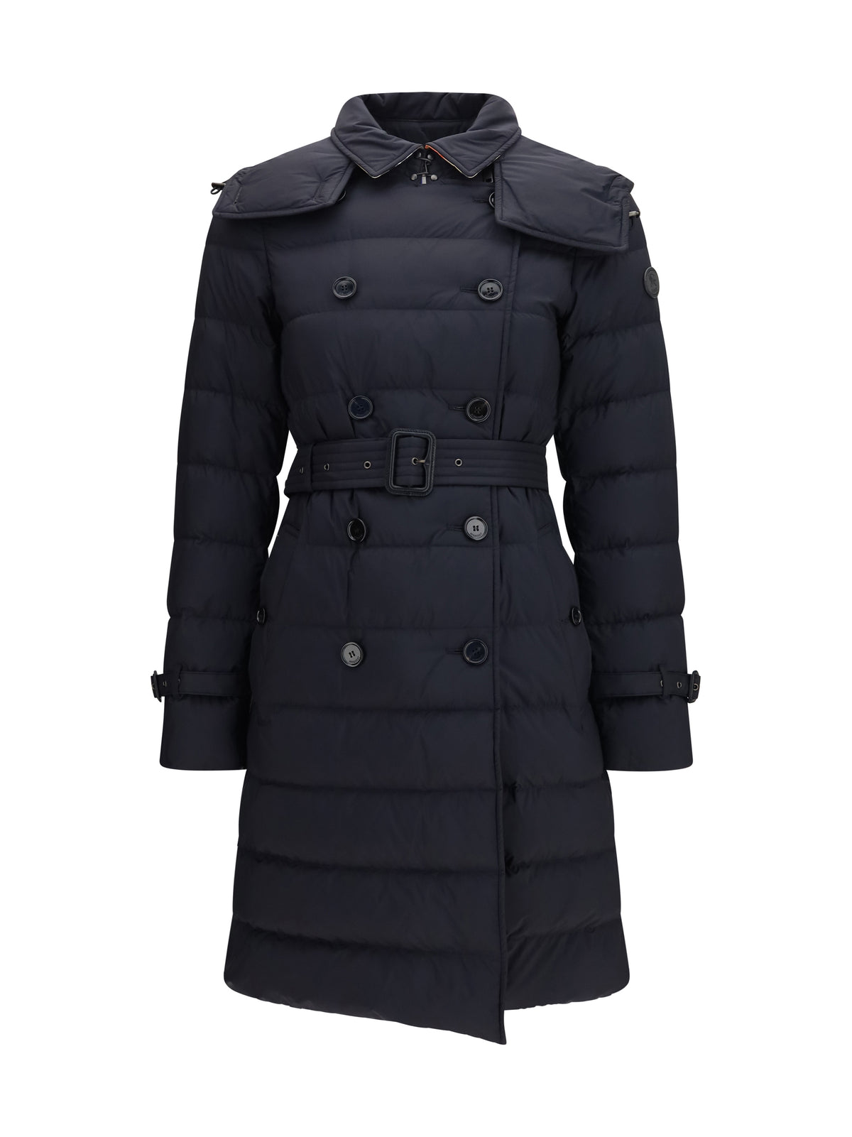 Burberry Women Audley Mid Length Nylon Down Jacket