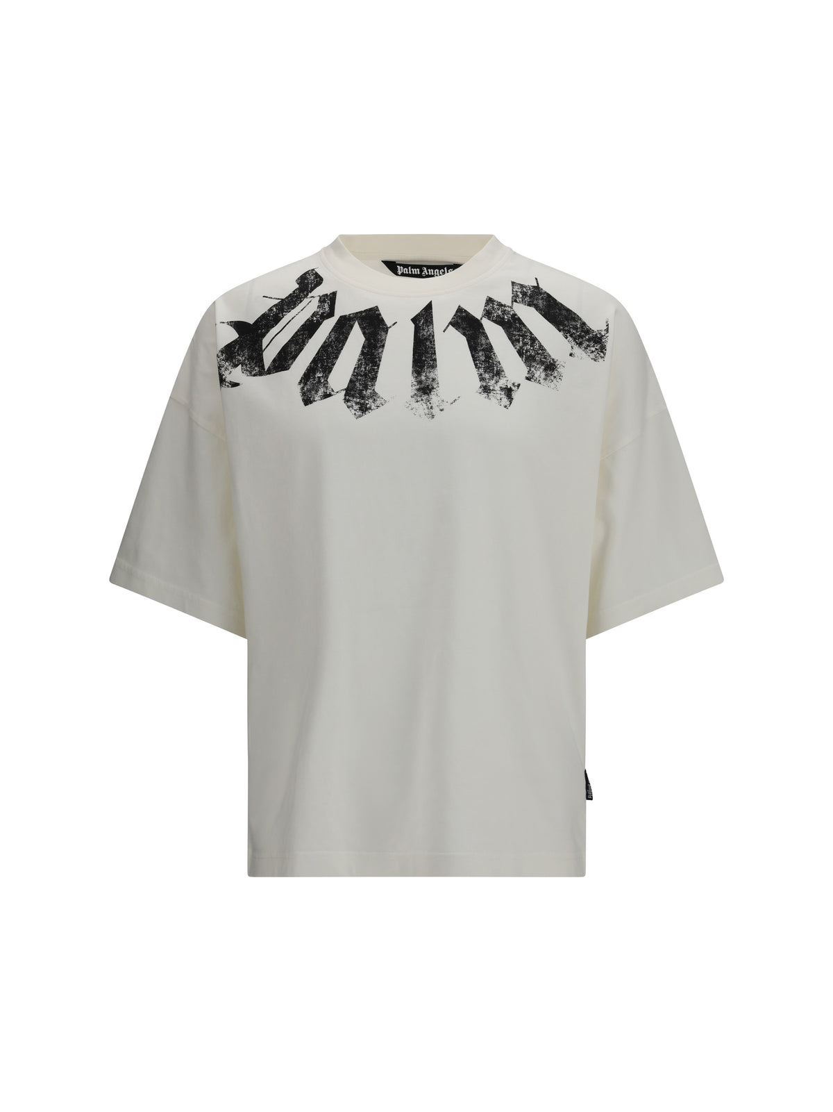 PALM ANGELS Palm Angels Men Big Neck Logo T-Shirt