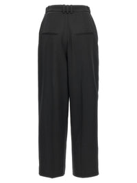 Balmain Women Grain De Poudre Pants