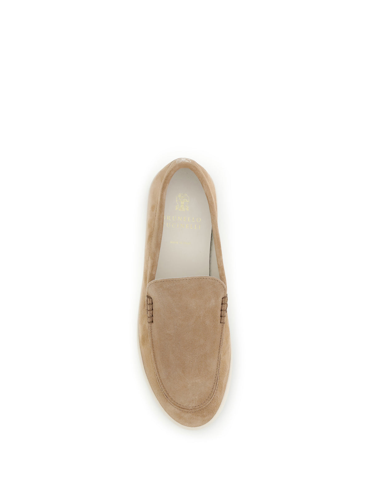 Brunello Cucinelli Men Suede Loafers