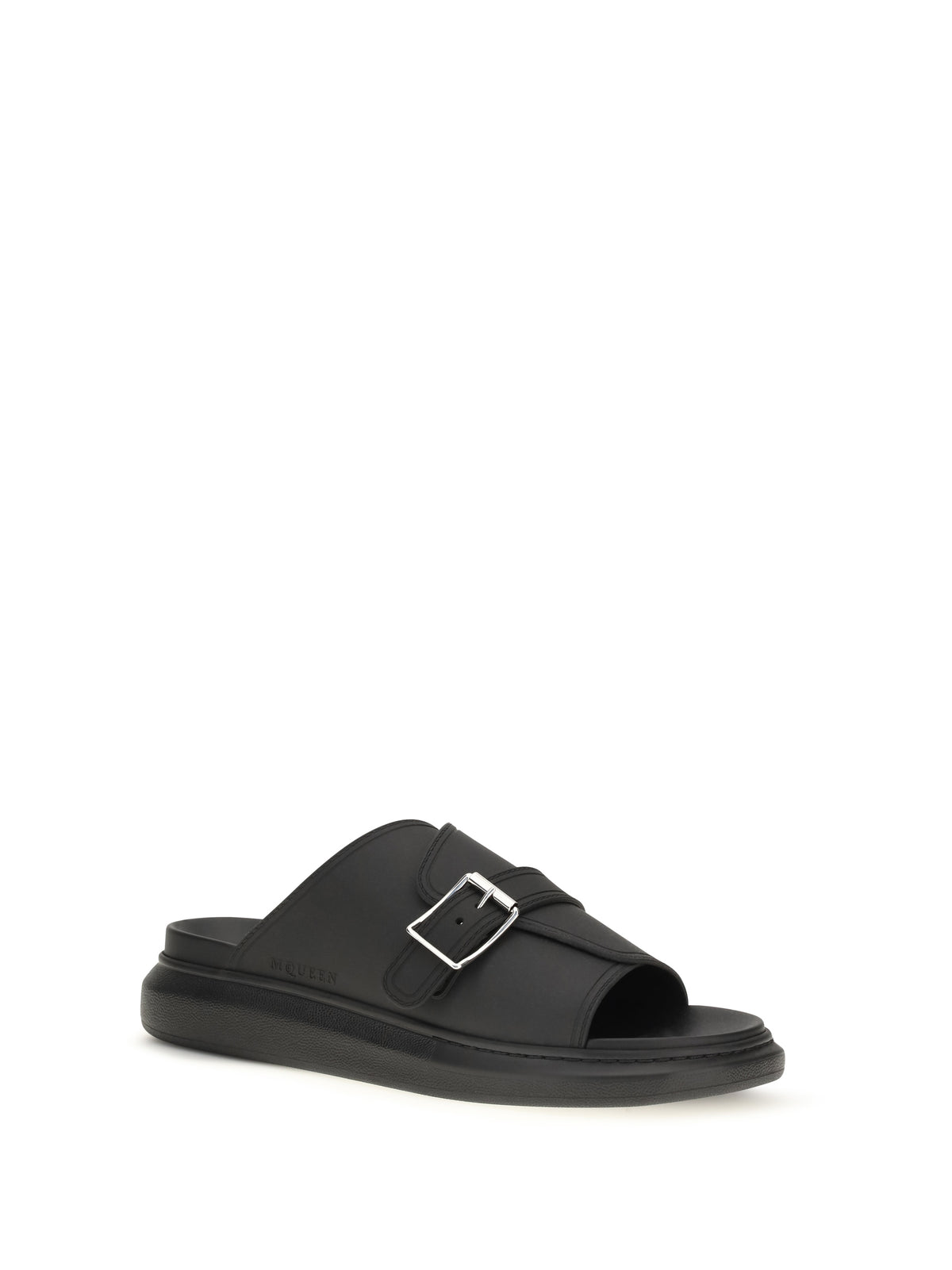 ALEXANDER McQUEEN Alexander Mcqueen Men Buckle Slide Sandals
