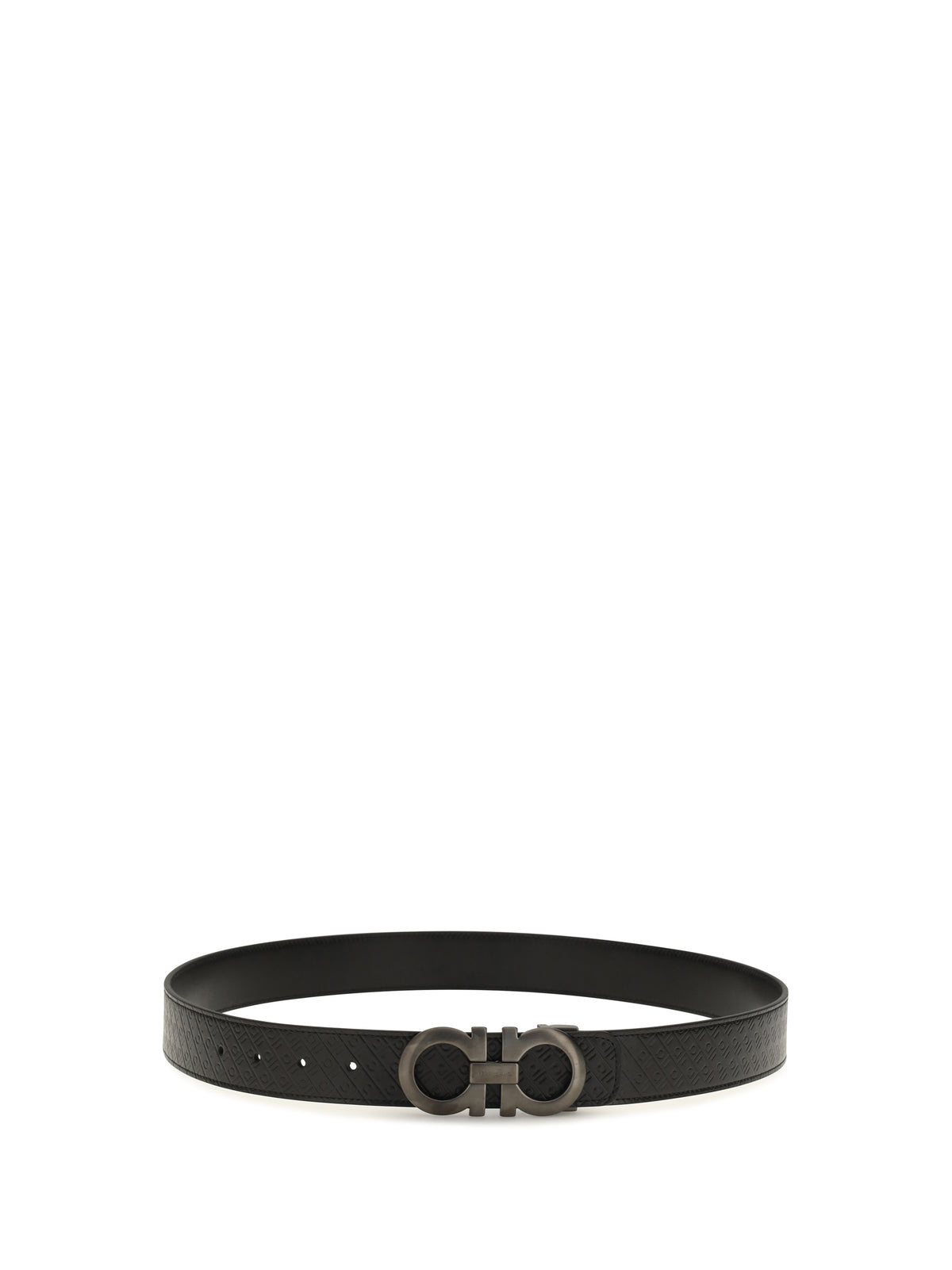 FERRAGAMO Ferragamo Men Reversible Gancini Leather Belt