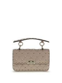 Valentino Garavani Women Rockstud Spike Mini Top Handle Bag In Nappa