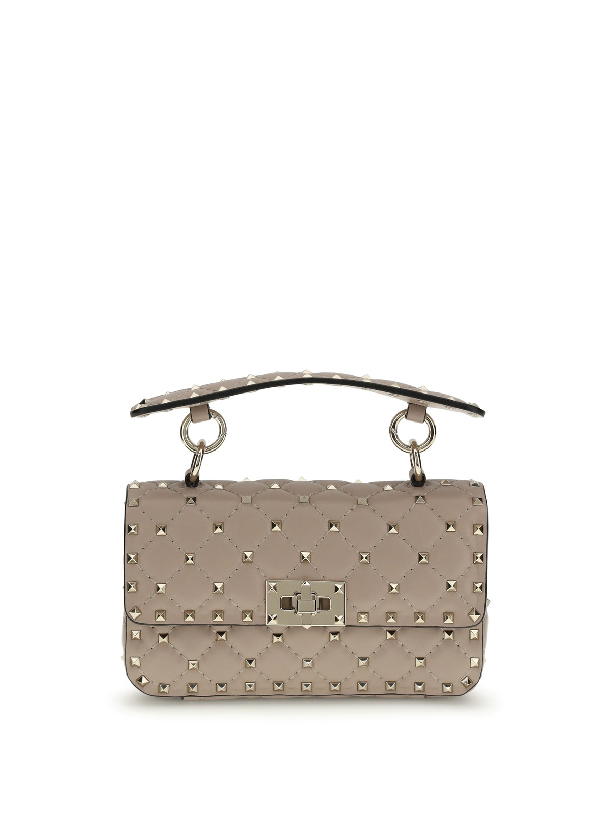 Valentino Garavani Women Rockstud Spike Mini Top Handle Bag In Nappa