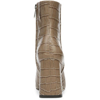 Codie Womens Padded Insole Square Toe Booties
