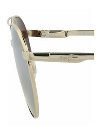 Maui Jim Unisex Aviator Gold Gold Gold Fashion Designer Eyewear