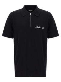 BALMAIN Balmain Men Logo Embroidery Polo Shirt