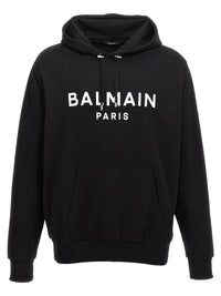 BALMAIN Balmain Men Logo Print Hoodie
